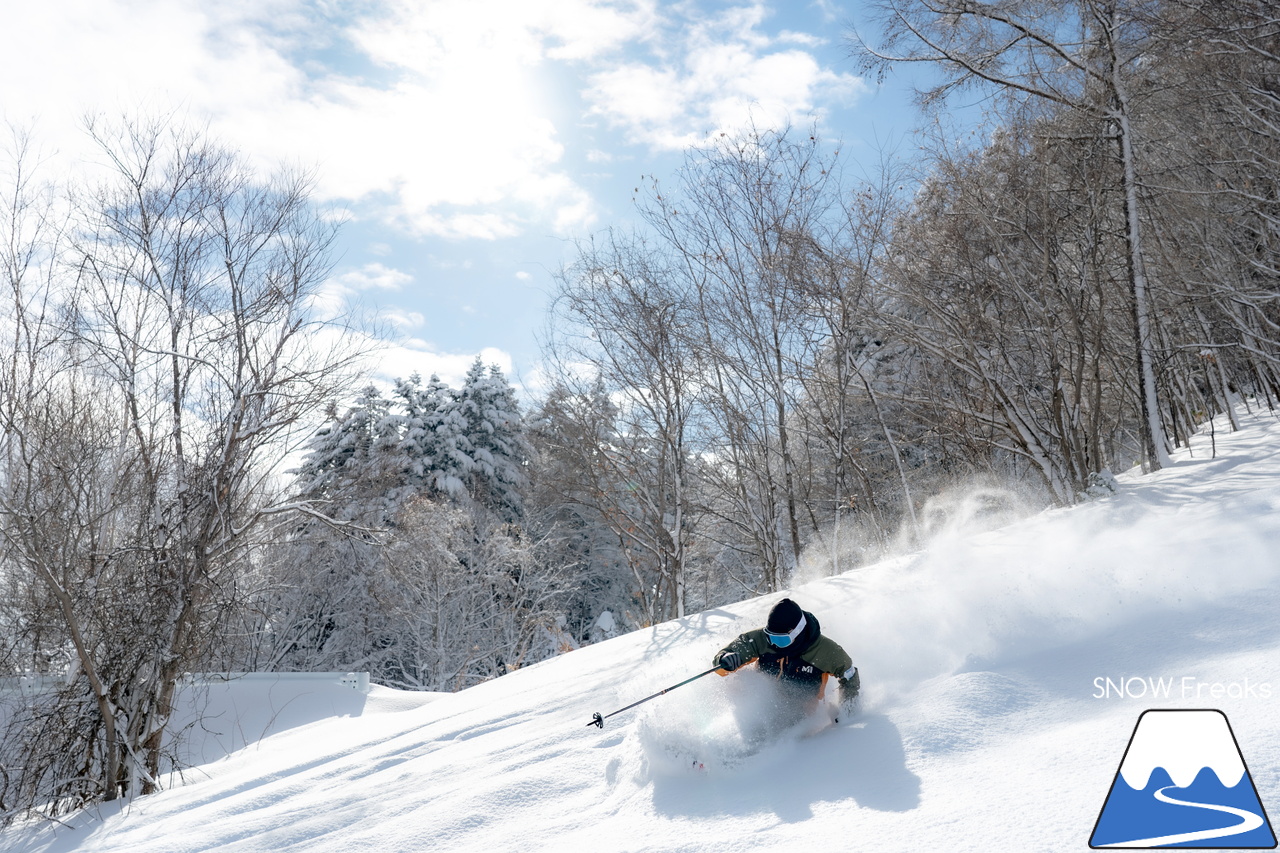 北長沼スキー場｜晴天＋粉雪＝最高！素晴らしいコンディションで、2月がスタート(^^)/